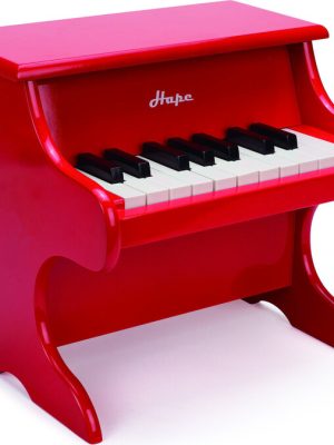 Hape - Ξύλινο πιάνο με 18 κλειδιά "Κόκκινο"