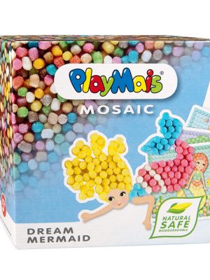 Playmais - Κατασκευές με κάρτες και σφουγγαράκια "Γοργόνες"