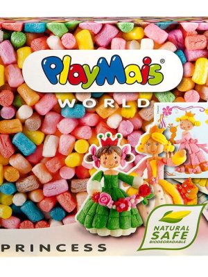 Playmais -Κατασκευές με κάρτες και σφουγγαράκια "Πριγκίπισσες"
