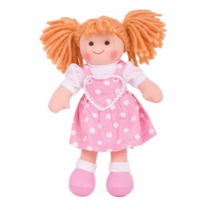 Bigjigs - Πάνινη Κούκλα "Ruby" 28cm