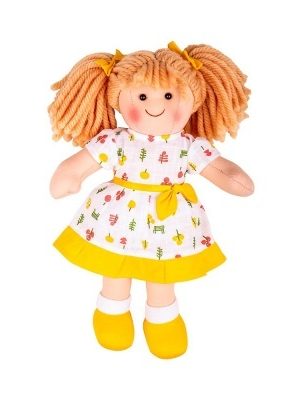 Bigjigs - Πάνινη Κούκλα "Zoe" 28cm