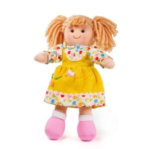 Bigjigs - Πάνινη Κούκλα "Daisy" 28cm