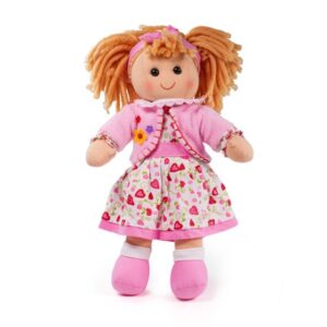 Bigjigs - Πάνινη Κούκλα "Kelly" 34cm