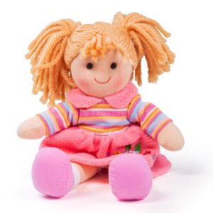 Bigjigs - Πάνινη Κούκλα "Jenny" 28cm