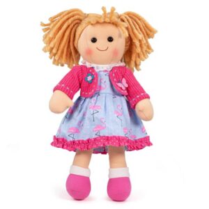 Bigjigs - Πάνινη Κούκλα "Maggie" 34cm