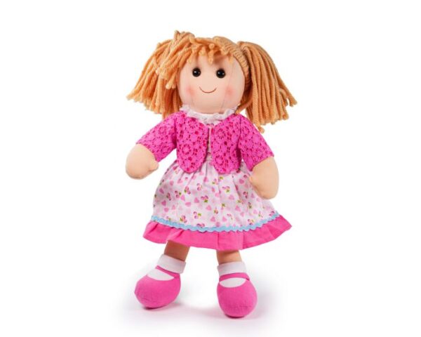 Bigjigs – Πάνινη Κούκλα “Becky” 38cm
