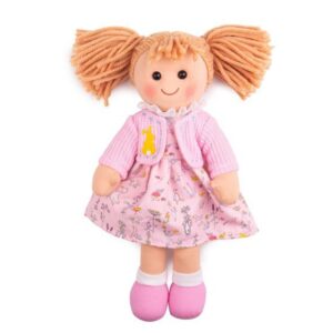 Bigjigs - Πάνινη Κούκλα "Ella" 34cm