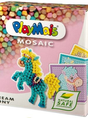 Playmais -Κατασκευές με κάρτες και σφουγγαράκια "Dreamy Pony"