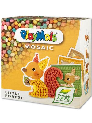 Playmais -Κατασκευές με κάρτες και σφουγγαράκια "Φίλοι του δάσους"