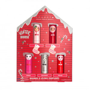 Inuwet - "Christmas 2021 House" Set of 5 lip balms
