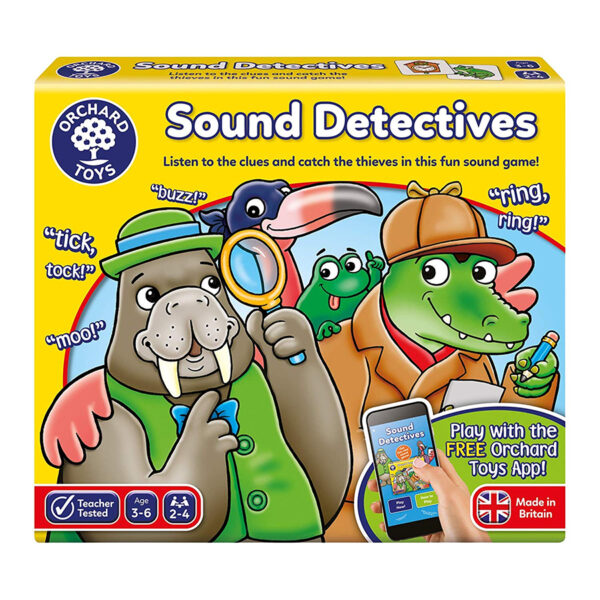 Orchard Toys - Επιτραπέζιο "Sound detectives"
