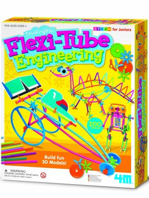 4M Toys - Κατασκευή με καλαμάκια "Flexi tube"