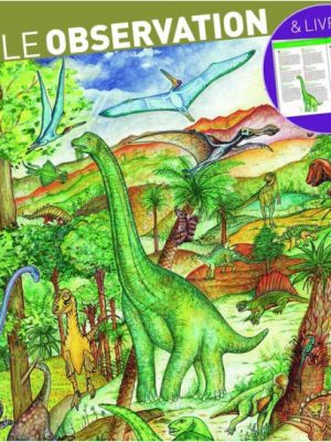 Djeco - Παζλ "Οι δεινόσαυροι"100 κομματιών
