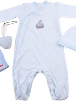 Minene - Gift Box με φορμάκι για νεογέννητο "Γαλάζιο"