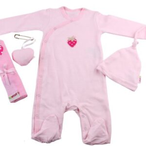 Minene - Gift Box με φορμάκι για νεογέννητο "Ροζ"