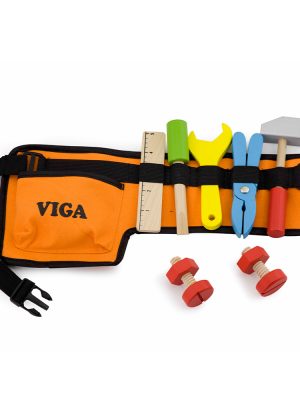 Viga - Ζώνη του μικρού μάστορα με ξύλινα εργαλεία