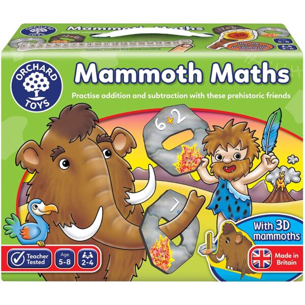 Orchard Toys – Επιτραπέζιο “Μαθηματικά για Μαμούθ”