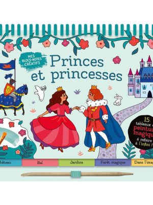 Auzou - Ζωγραφική με νερό "Πρίγκιπες και πριγκίπισσες"