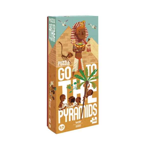Londji - Παζλ "Πάμε στις Πυραμίδες" 100 κομματιών