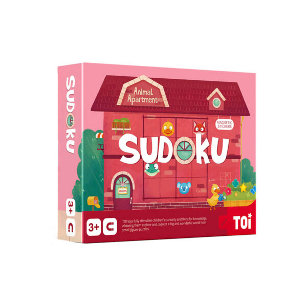 Toi world - Επιτραπέζιο Sudoku "Το σπιτάκι των ζώων"