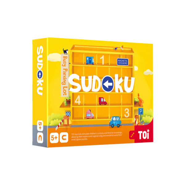 Toi world - Επιτραπέζιο Sudoku "Πάρκινγκ αυτοκινήτων"