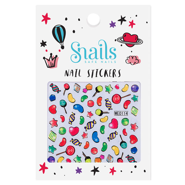 Snails – Nail Stickers “Ζαχαρωτά”