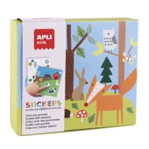 Apli Kids - Δημιουργώ με αυτοκόλλητα "Ζωάκια"