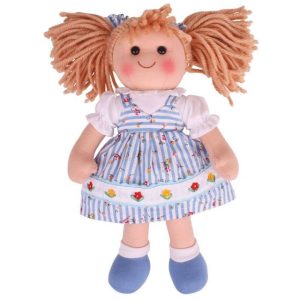 Bigjigs - Πάνινη Κούκλα "Christine" 34cm
