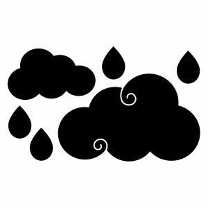 Apli Kids - Αυτοκόλλητος πίνακας μαυροπίνακα "Σύννεφο"
