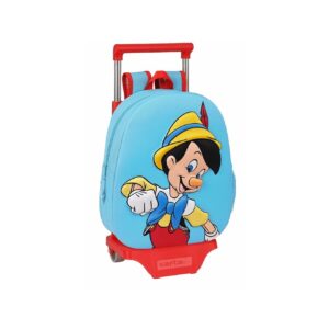 Safta - Τσάντα πλάτης με trolley "Pinocchio 3D"