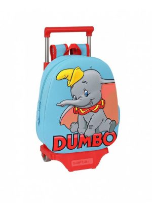 Safta - Τσάντα πλάτης με trolley "Dumbo 3D"