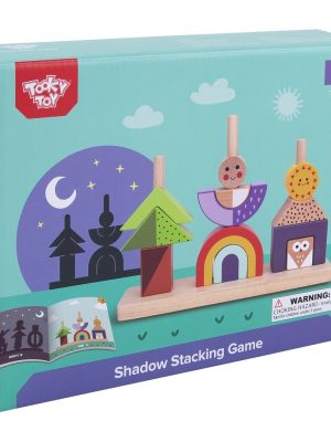 Tooky Toy - Ξύλινο παιχνίδι στοίβαξης σκιών