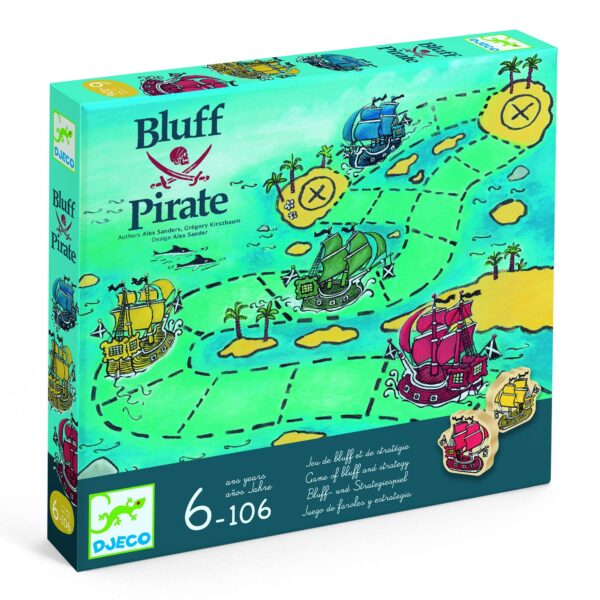 Djeco - Επιτραπέζιο "Bluff Pirate"