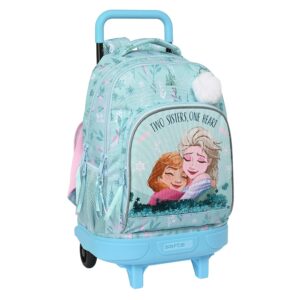 Safta - Τσάντα πλάτης Δημοτικού με trolley Frozen 2 "Elsa & Anna"