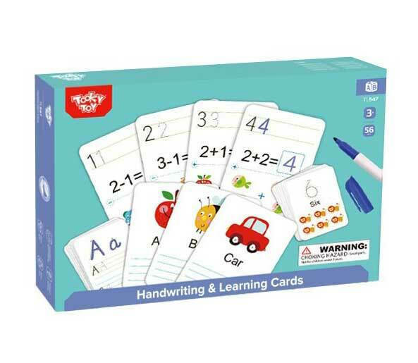 Tooky Toy - Εκπαιδευτικές κάρτες αριθμοί και γράμματα (Αγγλικά)