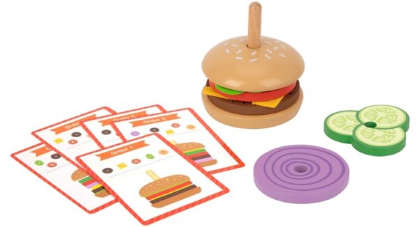 Tooky Toy - Παιχνίδι λογικής "Φτιάχνω ένα burger"