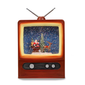 Χριστουγεννιάτικο μουσικό κουτί "Τηλεόραση"