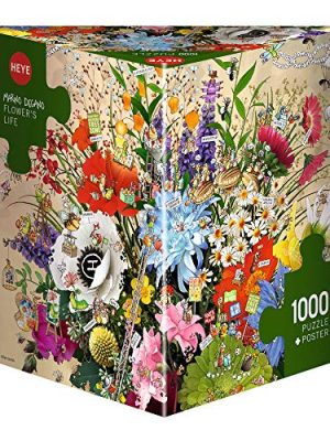Heye - Παζλ "Λουλούδια" 1000 κομματιών