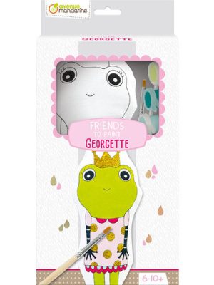 Avenue Mandarine - Υφασμάτινη κούκλα "Georgette ο βάτραχος"