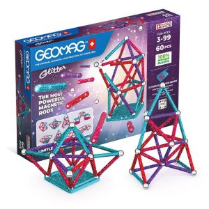 Geomag - Σετ 60 μαγνήτες "Glitter"