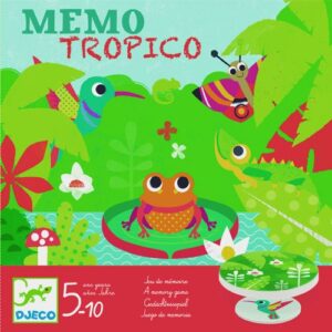 Djeco - Επιτραπέζιο παιχνίδι "Μemo Tropico"