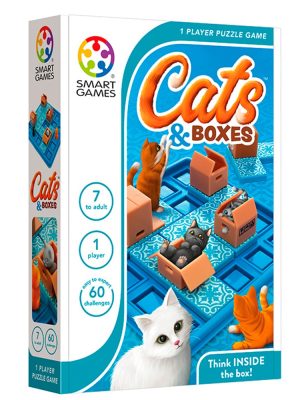 Smartgames - Επιτραπέζιο "Cats & Boxes"