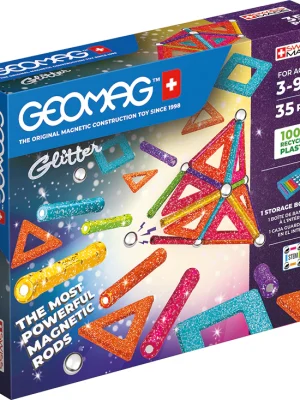 Geomag - Σετ 35 μαγνήτες "Glitter"