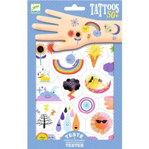 Djeco - Παιδικά τατουάζ "Καιρικά Φαινόμενα"