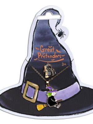 Great Pretenders - Κολιέ Μάγισσα & δαχτυλίδι Μαύρη Γάτα