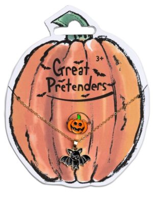 Great Pretenders - Κολιέ Νυχτερίδα & δαχτυλίδι Κολοκύθα