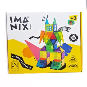 Imanix - Μαγνητικό Παιχνίδι Κατασκευών 100 κομματιών
