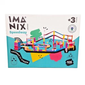 Imanix - Μαγνητικό Παιχνίδι Κατασκευών 105 κομματιών