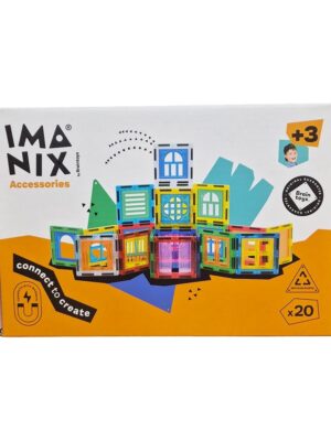 Imanix - Μαγνητικό Παιχνίδι Κατασκευών 20 κομματιών