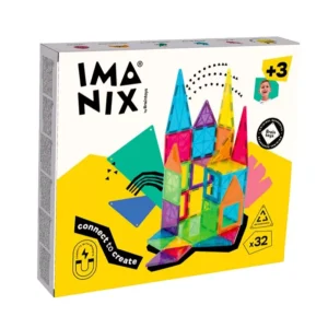 Imanix - Μαγνητικό Παιχνίδι Κατασκευών 32 κομματιών